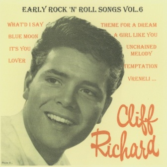 CLIFF RICHARD & THE SHADOWS EARLY ROCK'N'ROLL SONGS VOL.6