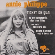 ANNIE PHIIPPE Ticket de quai CDEP