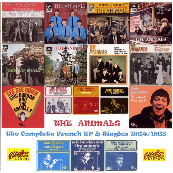 THE ANIMALS   "The Complete French EP's & Singles 1964/1968"