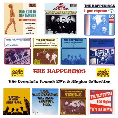 THE HAPPENINGS   "Complete French EP's & Singles"