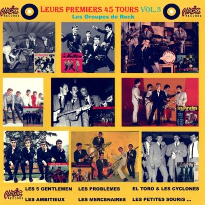 LEURS PREMIERS 45 TOURS "Les groupes de rock"