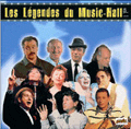 LÉGENDES DU MUSIC HALL<br>« Vol.1 »<br>CD boîtier crystal 20 titres<br>